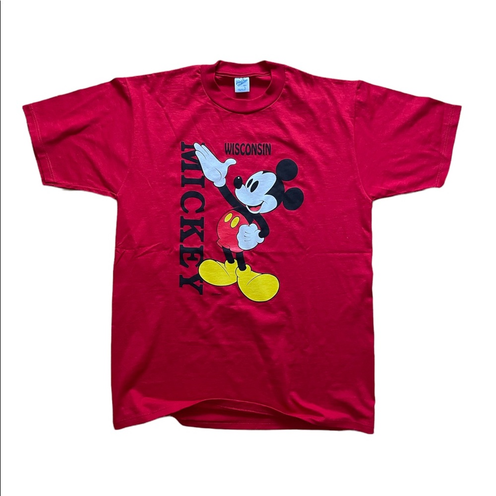 Wisconsin Mickey Mouse Graphic Tee